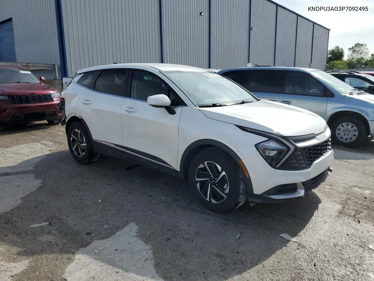 2023 Kia Sportage Lx VIN: KNDPU3AG3P7092495 Lot: 58479095