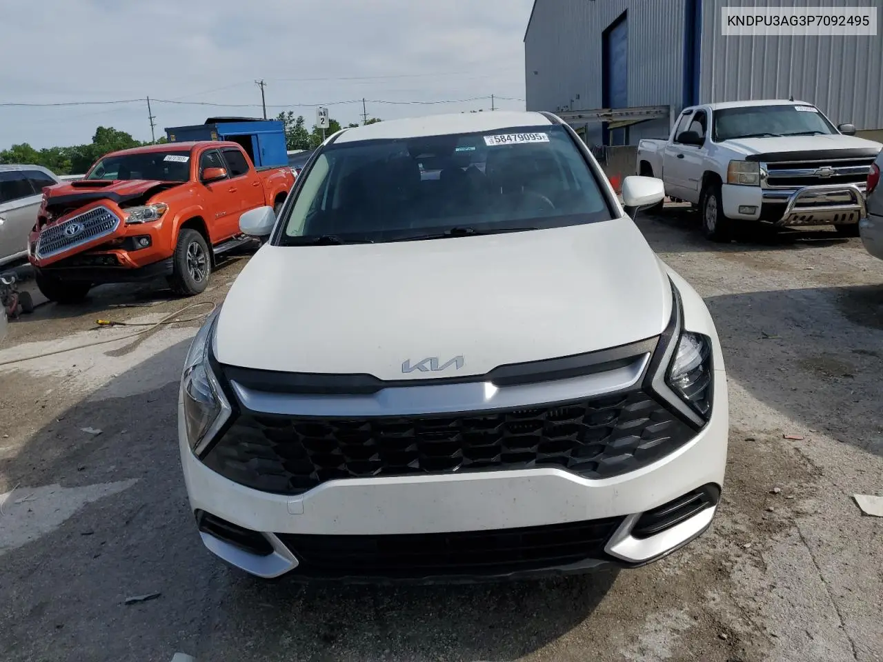 2023 Kia Sportage Lx VIN: KNDPU3AG3P7092495 Lot: 58479095