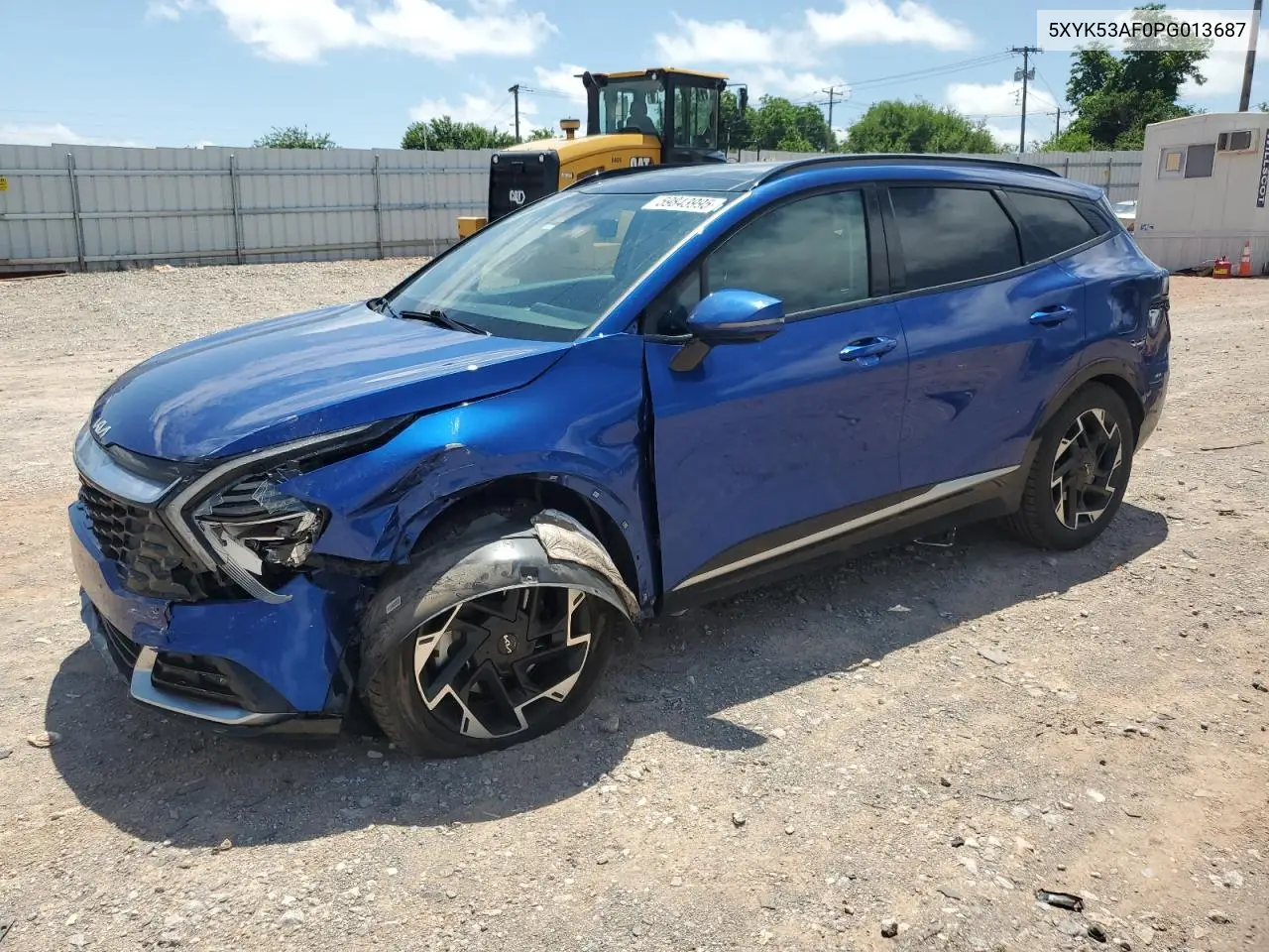 2023 Kia Sportage Sx Prestige VIN: 5XYK53AF0PG013687 Lot: 59843995