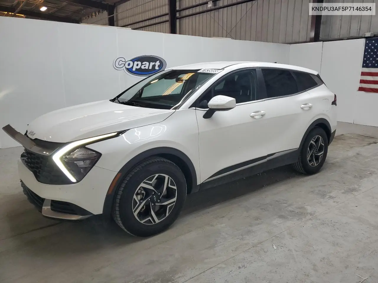 2023 Kia Sportage Lx VIN: KNDPU3AF5P7146354 Lot: 61635055