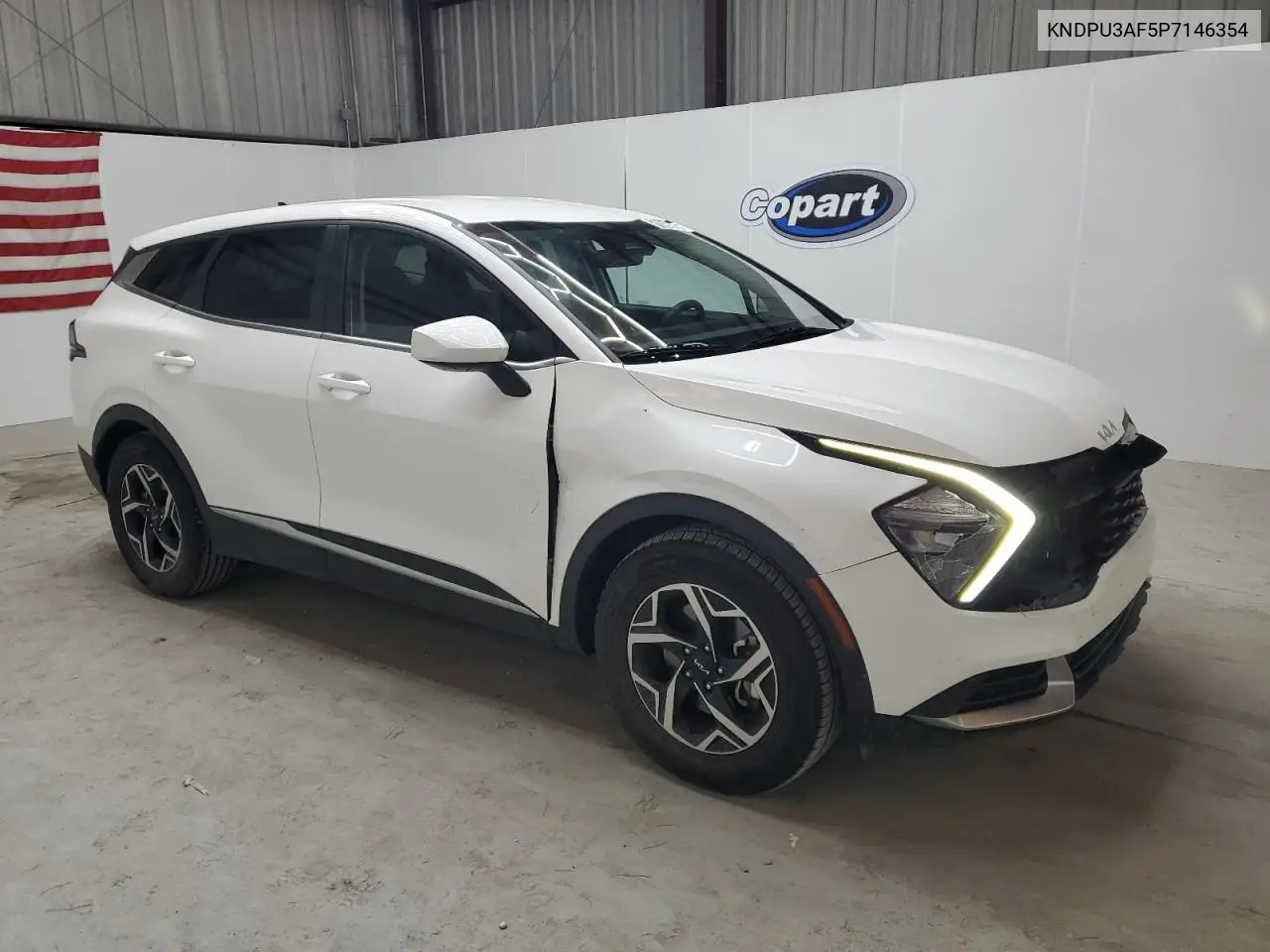 2023 Kia Sportage Lx VIN: KNDPU3AF5P7146354 Lot: 61635055