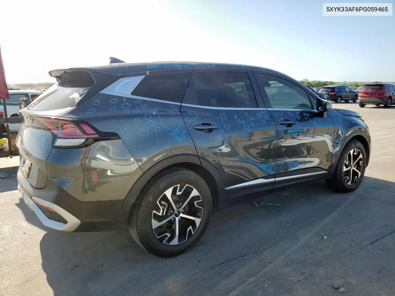 2023 Kia Sportage Ex VIN: 5XYK33AF6PG059465 Lot: 62578535
