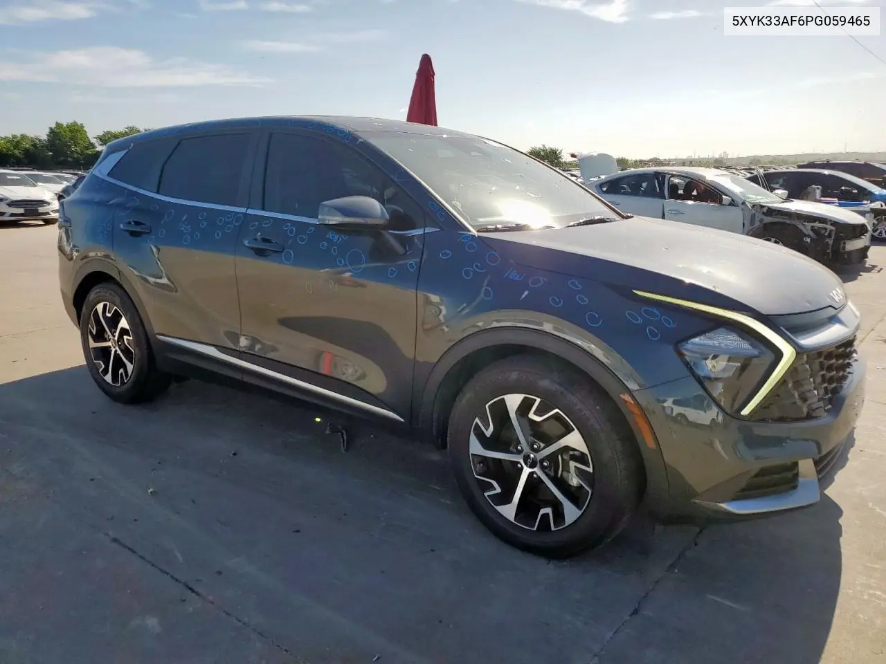 2023 Kia Sportage Ex VIN: 5XYK33AF6PG059465 Lot: 62578535
