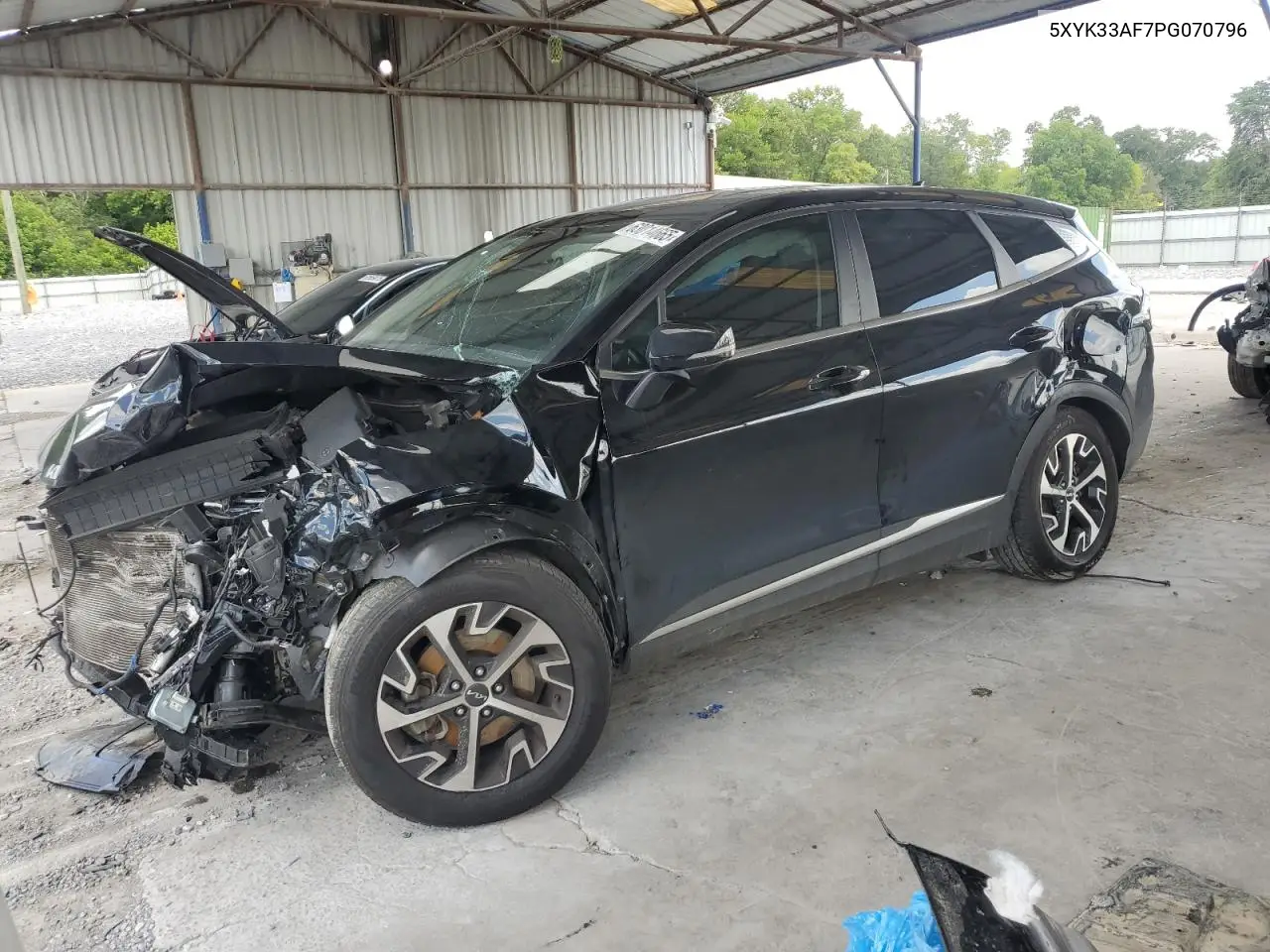 2023 Kia Sportage Ex VIN: 5XYK33AF7PG070796 Lot: 63014665