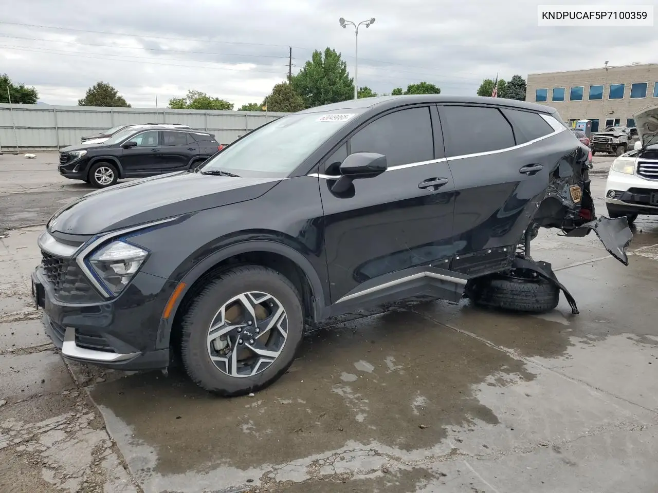2023 Kia Sportage Lx VIN: KNDPUCAF5P7100359 Lot: 63049065