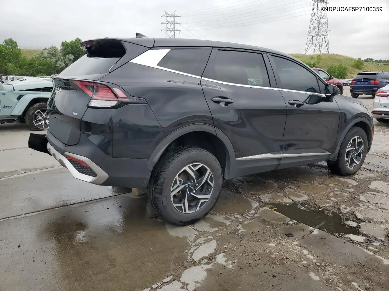 2023 Kia Sportage Lx VIN: KNDPUCAF5P7100359 Lot: 63049065