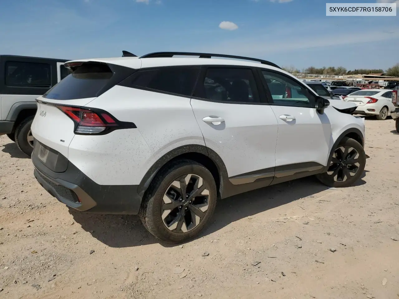 2024 Kia Sportage X Line VIN: 5XYK6CDF7RG158706 Lot: 50573625