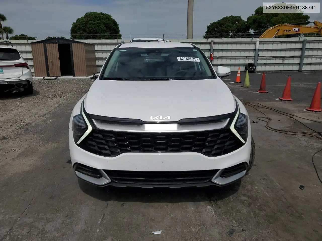 2024 Kia Sportage Ex VIN: 5XYK33DF4RG188741 Lot: 62748535