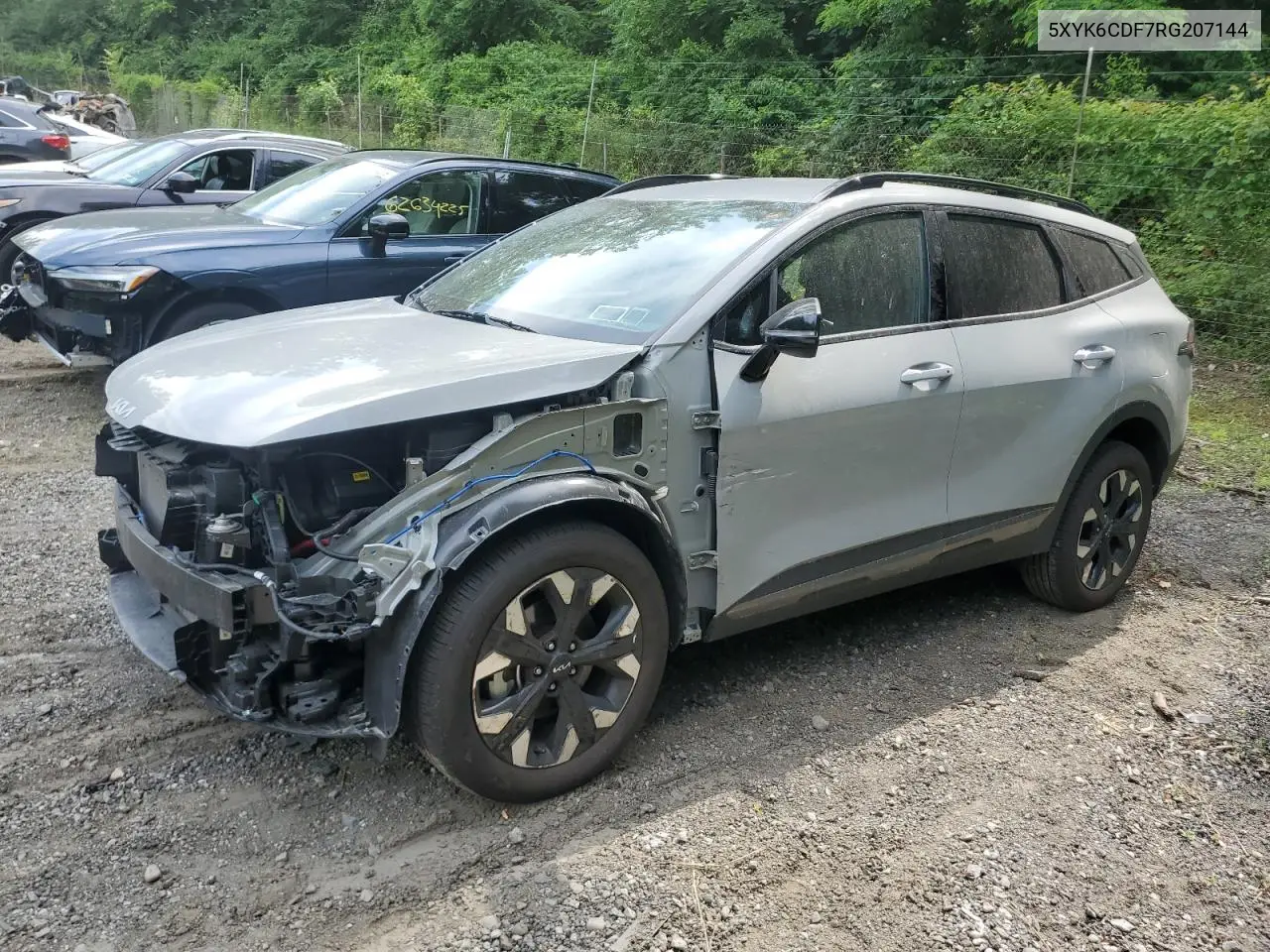 2024 Kia Sportage X Line VIN: 5XYK6CDF7RG207144 Lot: 62913035