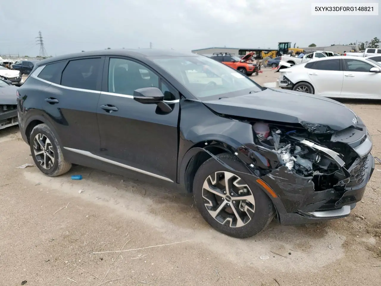 2024 Kia Sportage Ex VIN: 5XYK33DF0RG148821 Lot: 63036515