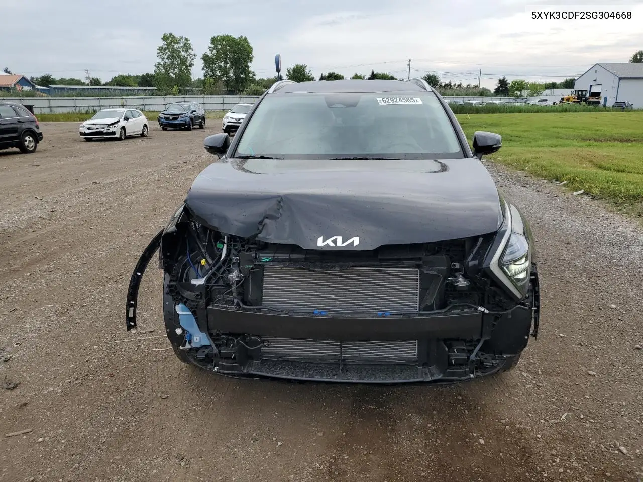 2025 Kia Sportage Ex VIN: 5XYK3CDF2SG304668 Lot: 62924585