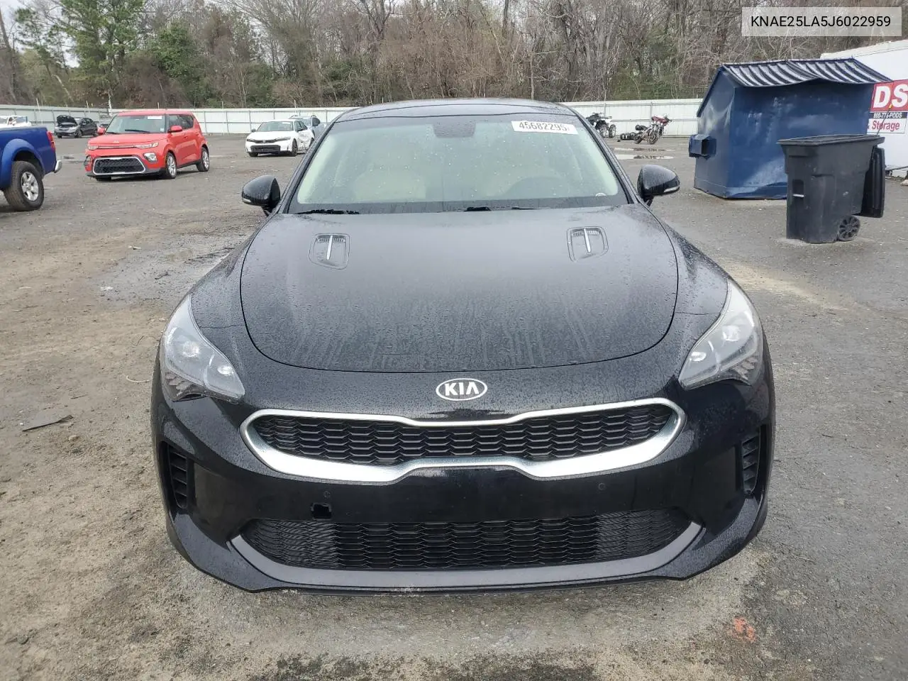 2018 Kia Stinger Premium VIN: KNAE25LA5J6022959 Lot: 45682295