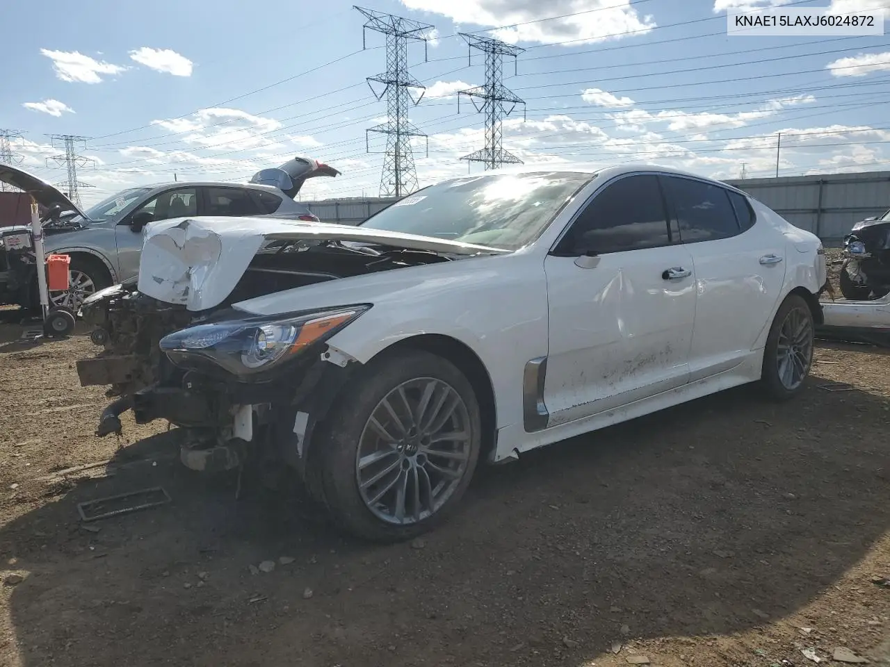 2018 Kia Stinger VIN: KNAE15LAXJ6024872 Lot: 50560955