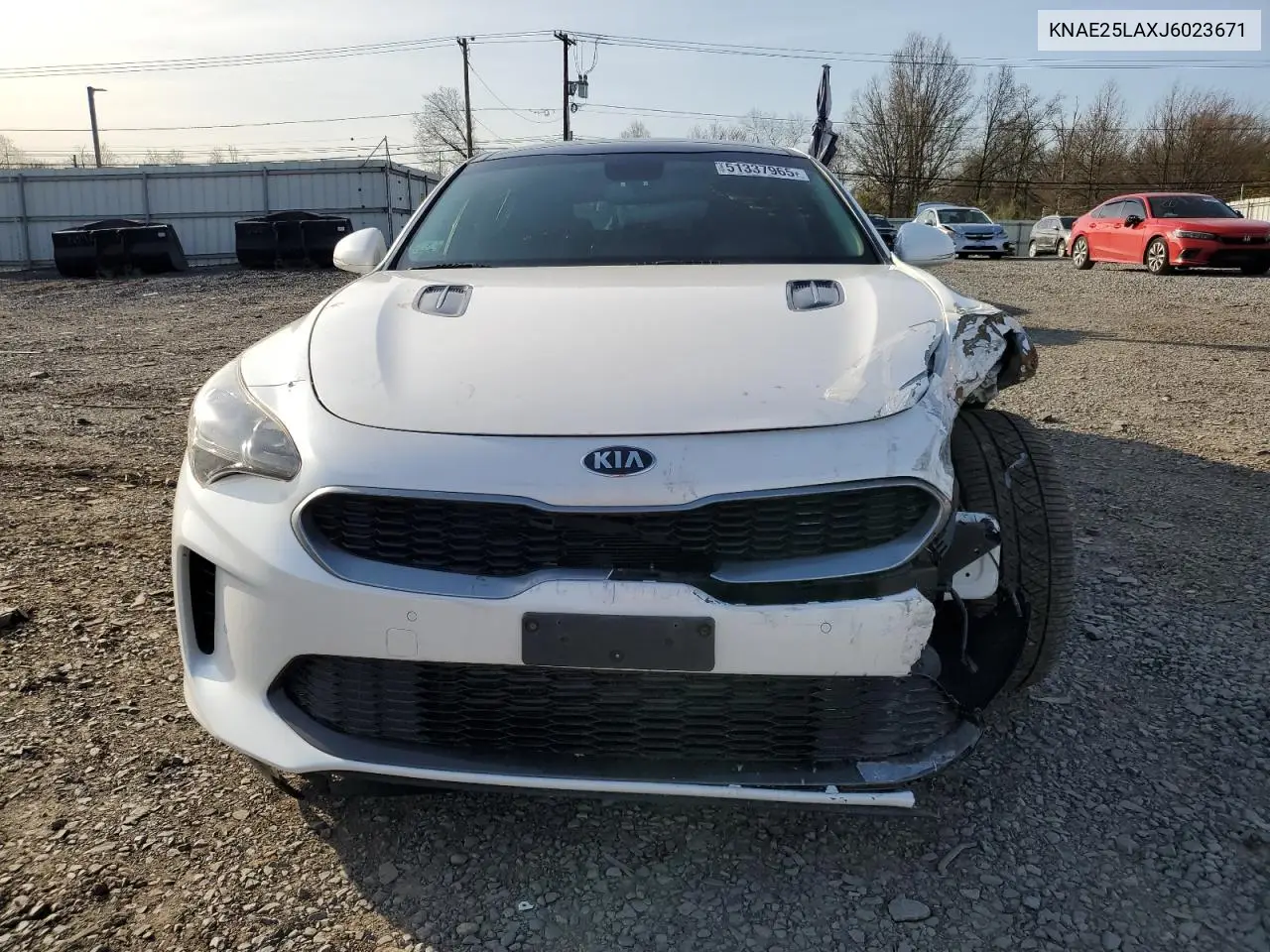 2018 Kia Stinger Premium VIN: KNAE25LAXJ6023671 Lot: 51337965