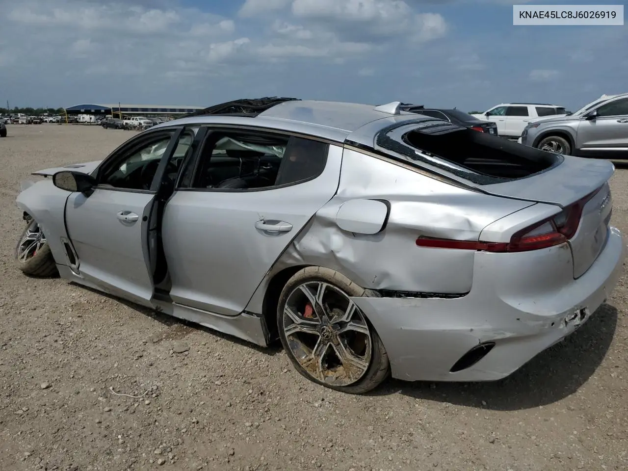 2018 Kia Stinger Gt1 VIN: KNAE45LC8J6026919 Lot: 53463685