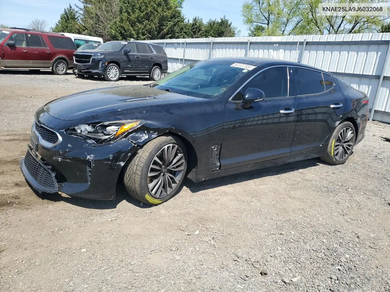 2018 Kia Stinger Premium VIN: KNAE25LA9J6032068 Lot: 54107355