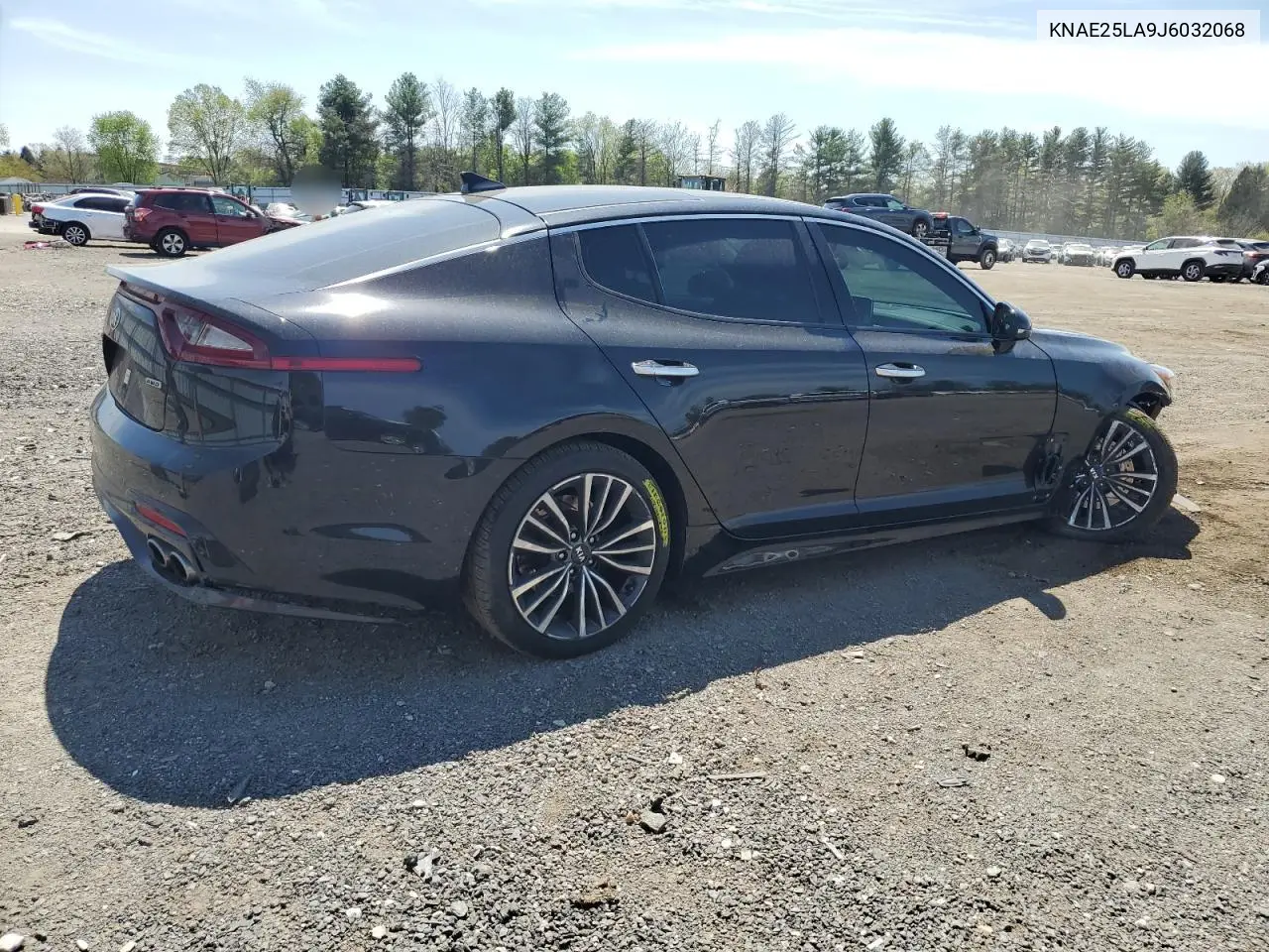 2018 Kia Stinger Premium VIN: KNAE25LA9J6032068 Lot: 54107355
