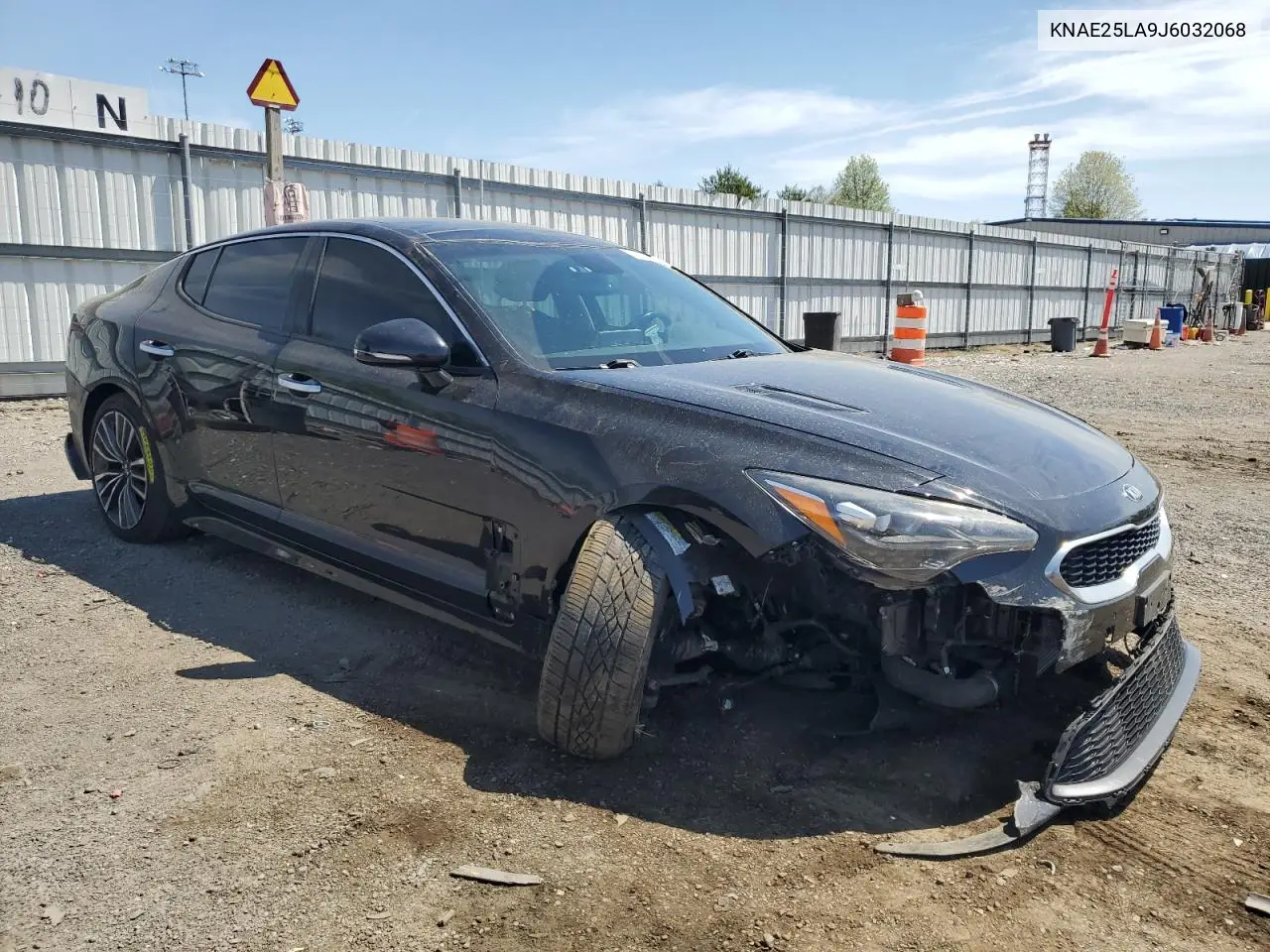 2018 Kia Stinger Premium VIN: KNAE25LA9J6032068 Lot: 54107355