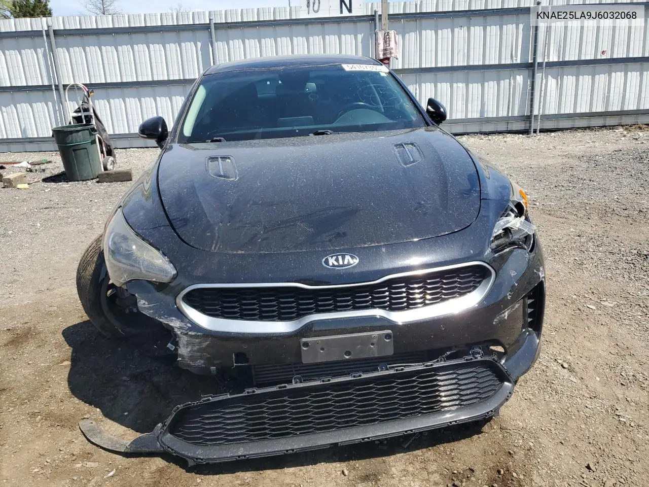 2018 Kia Stinger Premium VIN: KNAE25LA9J6032068 Lot: 54107355