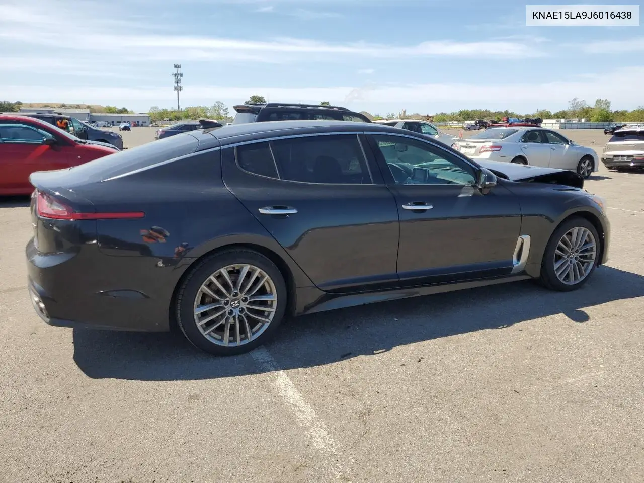 2018 Kia Stinger VIN: KNAE15LA9J6016438 Lot: 56539015