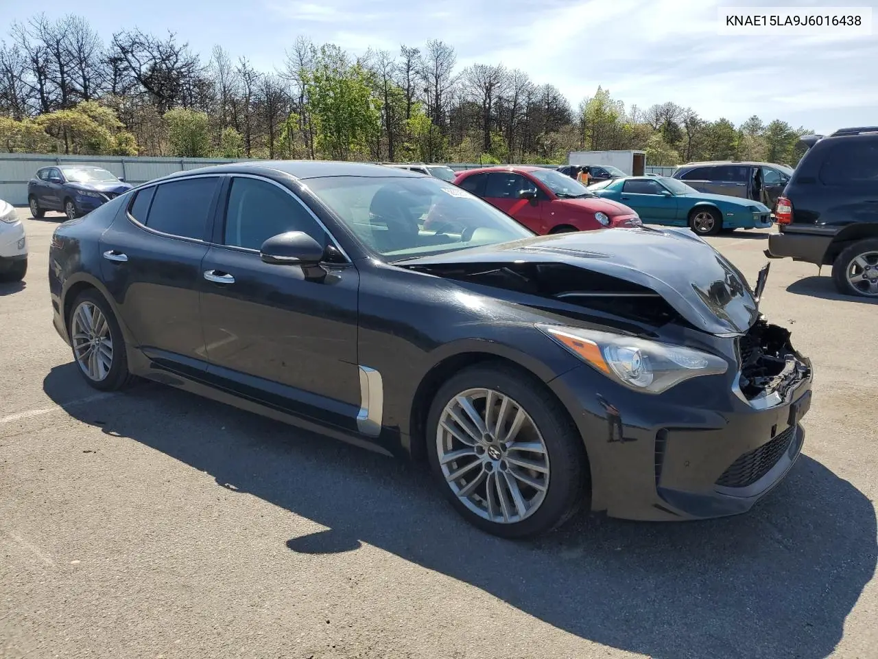 2018 Kia Stinger VIN: KNAE15LA9J6016438 Lot: 56539015