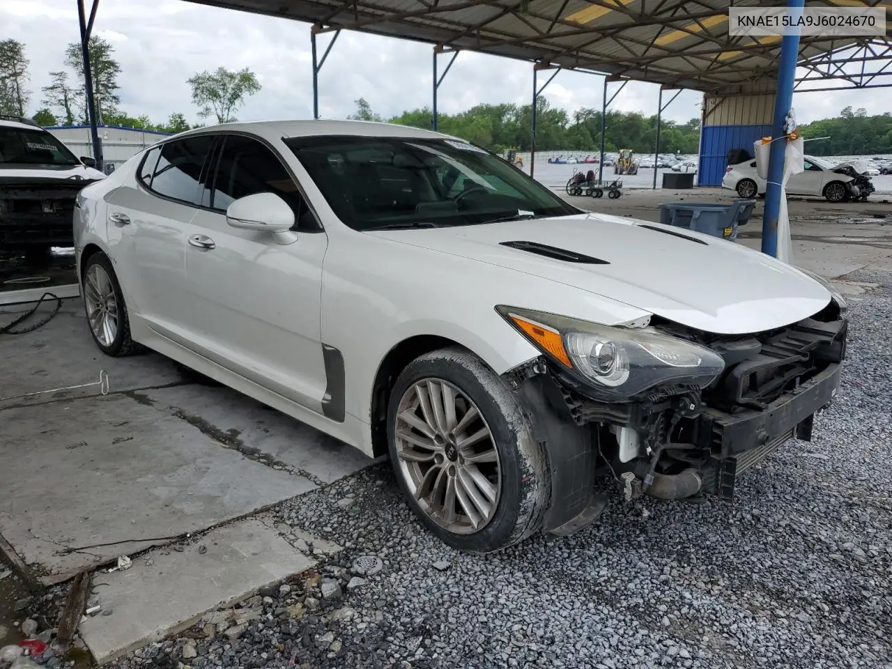2018 Kia Stinger VIN: KNAE15LA9J6024670 Lot: 56841655