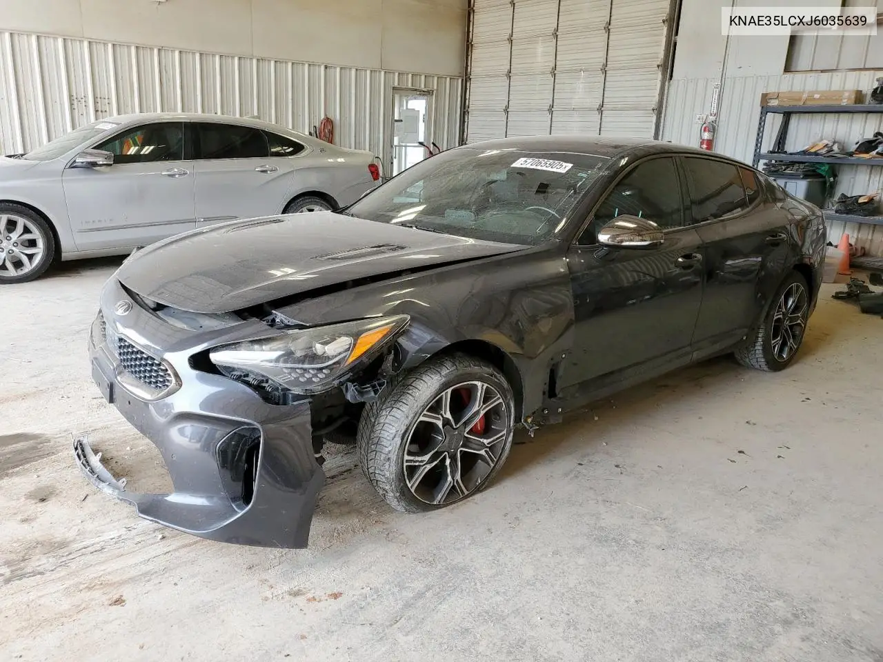 2018 Kia Stinger Gt VIN: KNAE35LCXJ6035639 Lot: 57065905