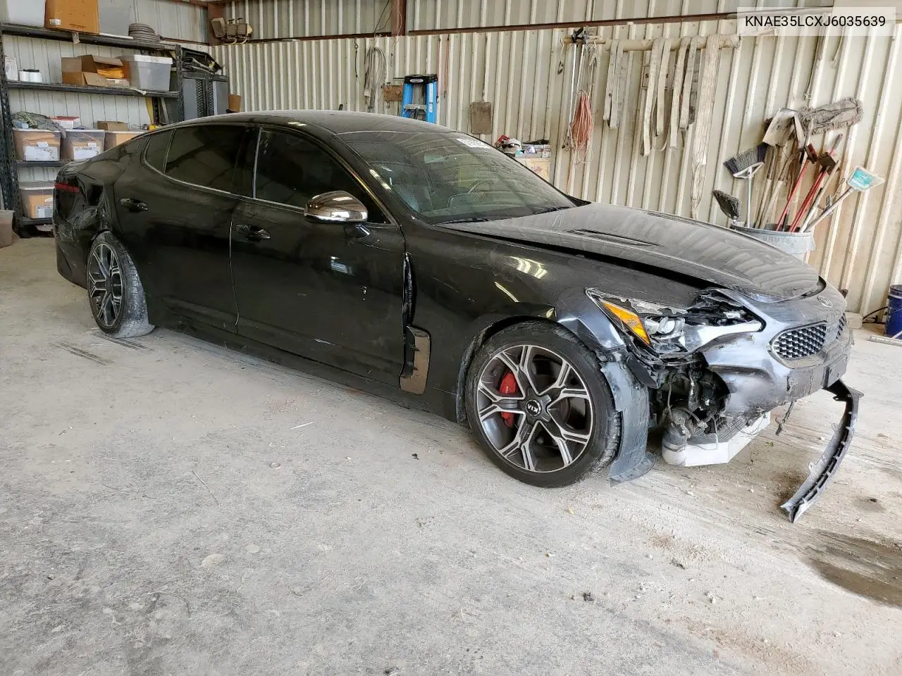 2018 Kia Stinger Gt VIN: KNAE35LCXJ6035639 Lot: 57065905
