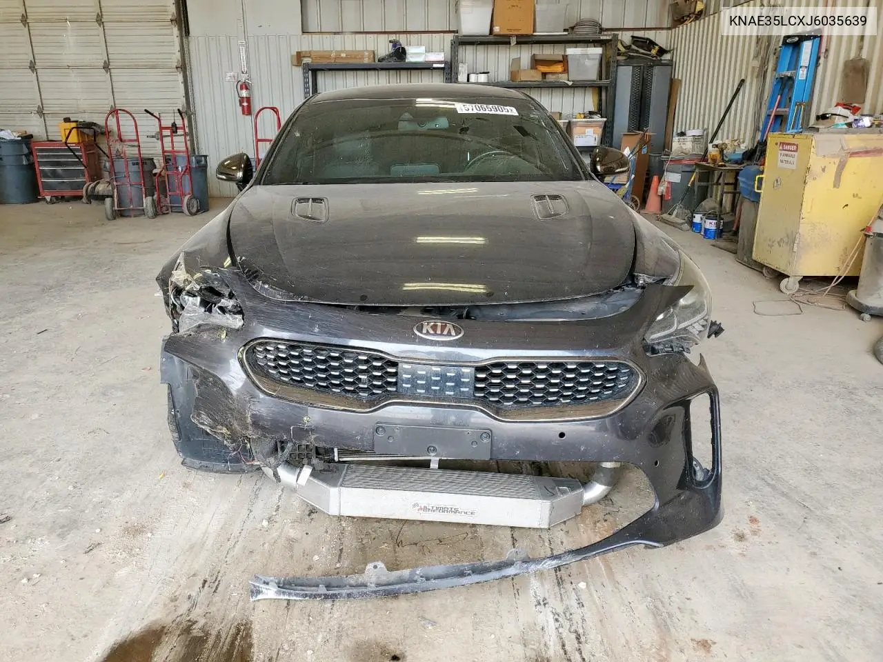 2018 Kia Stinger Gt VIN: KNAE35LCXJ6035639 Lot: 57065905