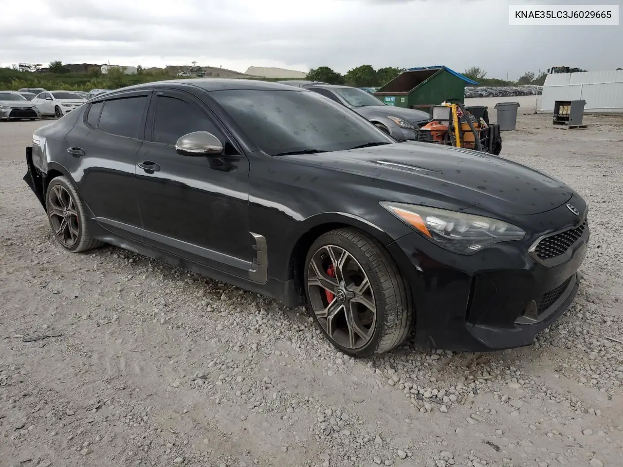 2018 Kia Stinger Gt VIN: KNAE35LC3J6029665 Lot: 60496275