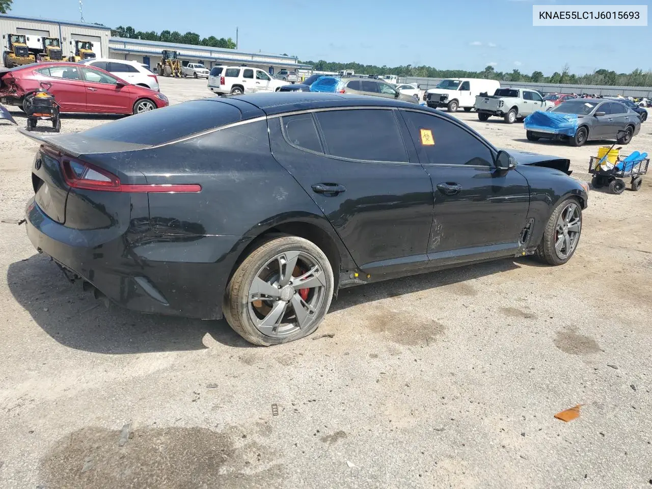2018 Kia Stinger Gt2 VIN: KNAE55LC1J6015693 Lot: 61728145