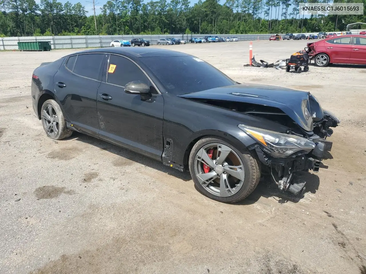 2018 Kia Stinger Gt2 VIN: KNAE55LC1J6015693 Lot: 61728145