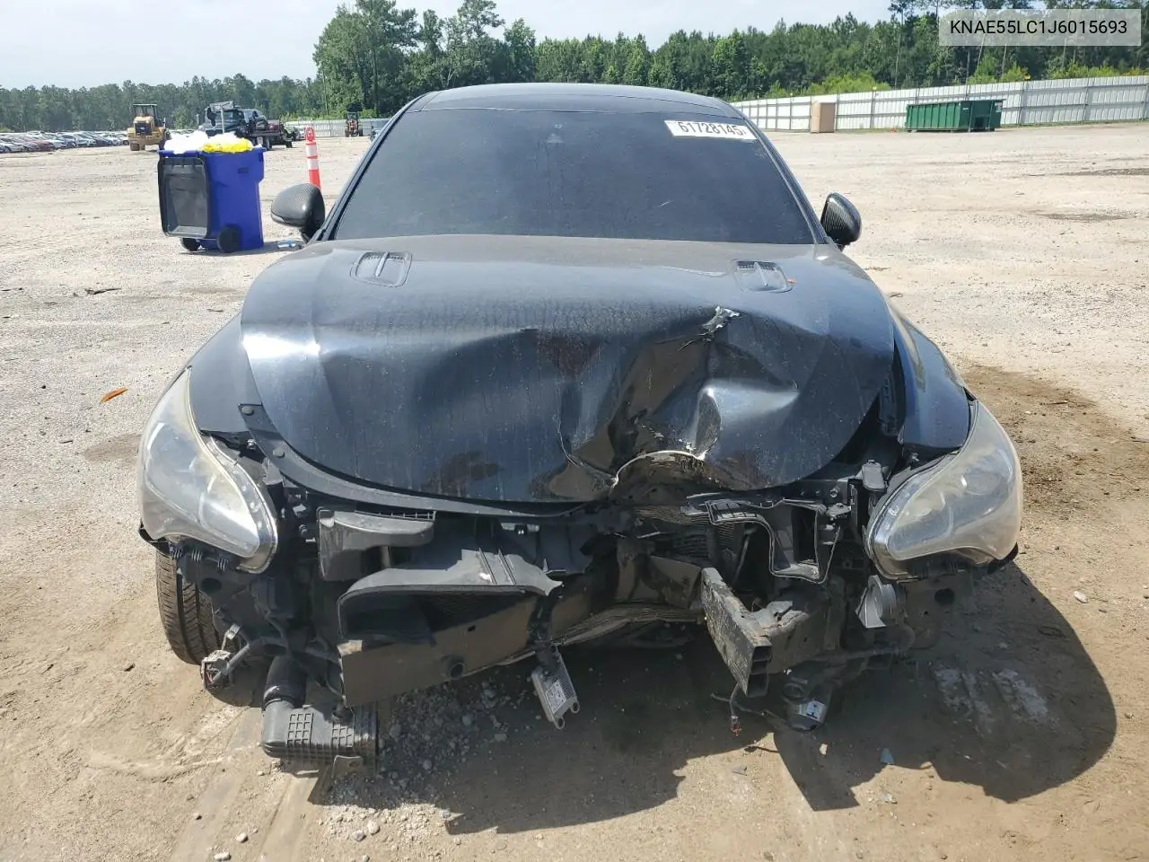 2018 Kia Stinger Gt2 VIN: KNAE55LC1J6015693 Lot: 61728145