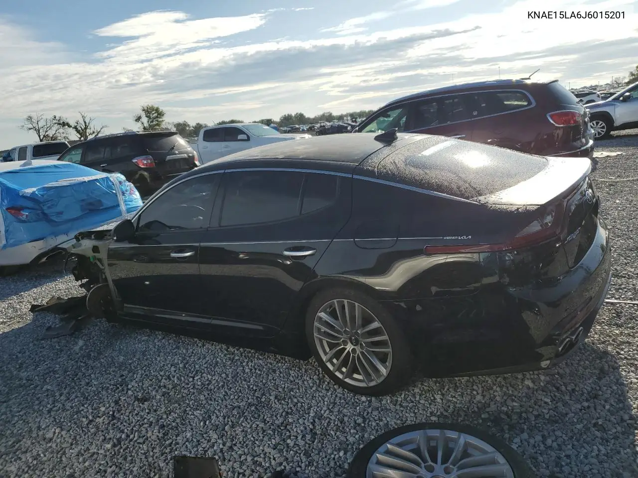 2018 Kia Stinger VIN: KNAE15LA6J6015201 Lot: 62647135