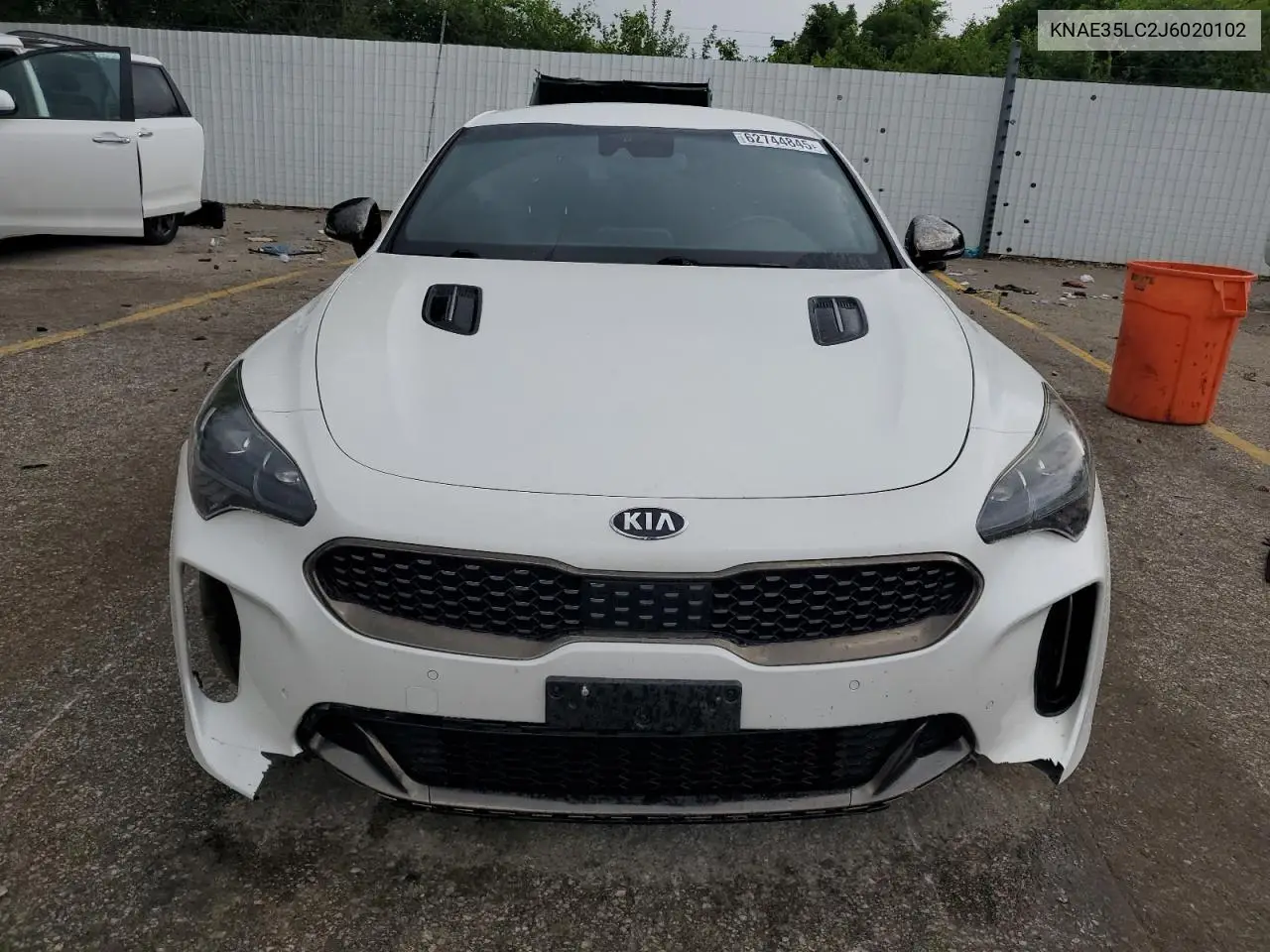 2018 Kia Stinger Gt VIN: KNAE35LC2J6020102 Lot: 62744845
