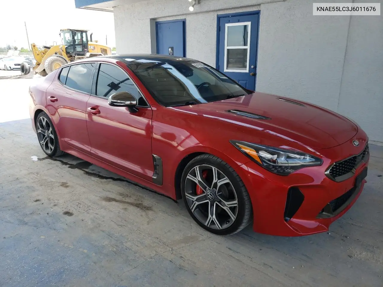 2018 Kia Stinger Gt2 VIN: KNAE55LC3J6011676 Lot: 64101255