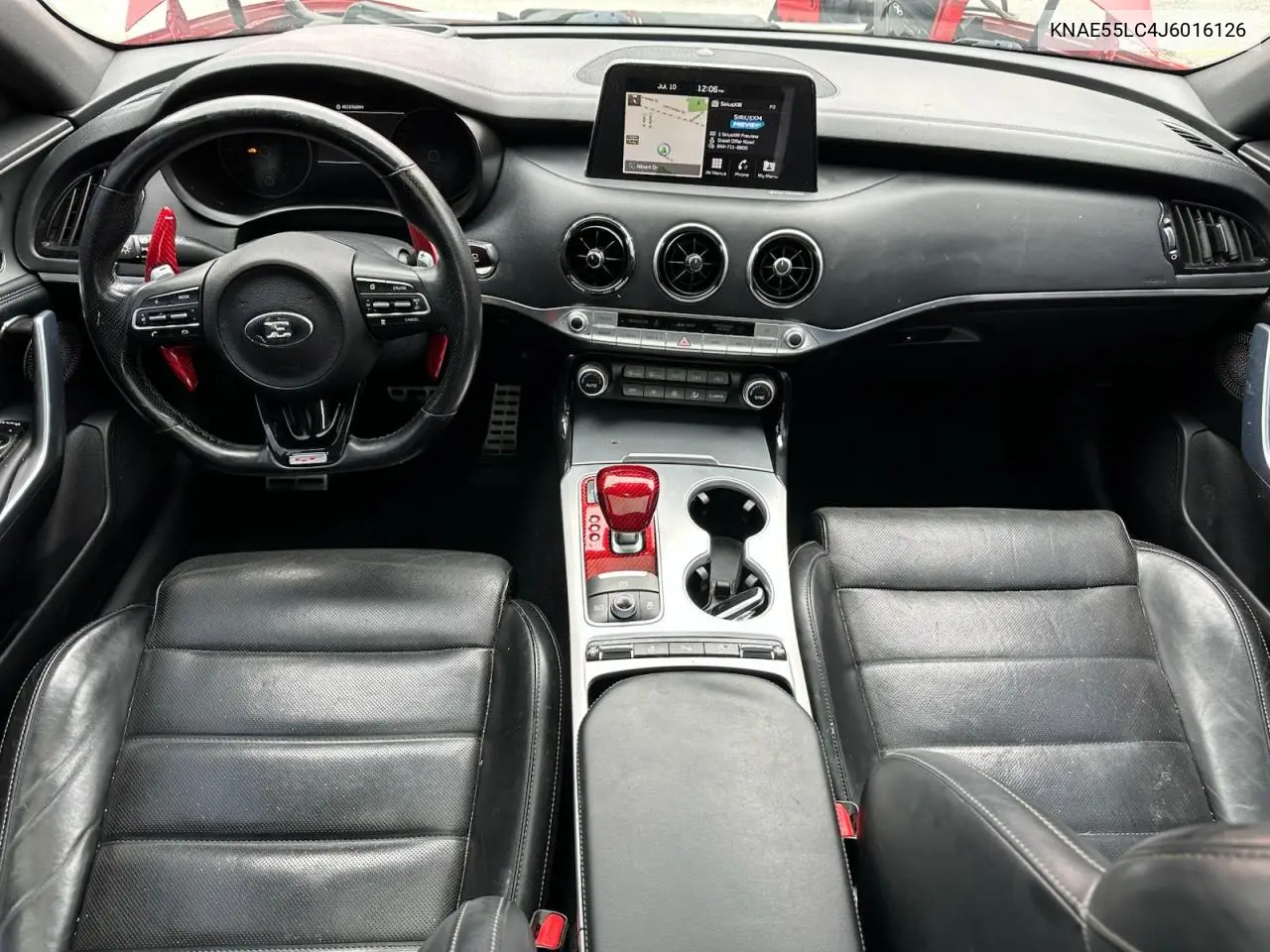 2018 Kia Stinger Gt2 VIN: KNAE55LC4J6016126 Lot: 64627575