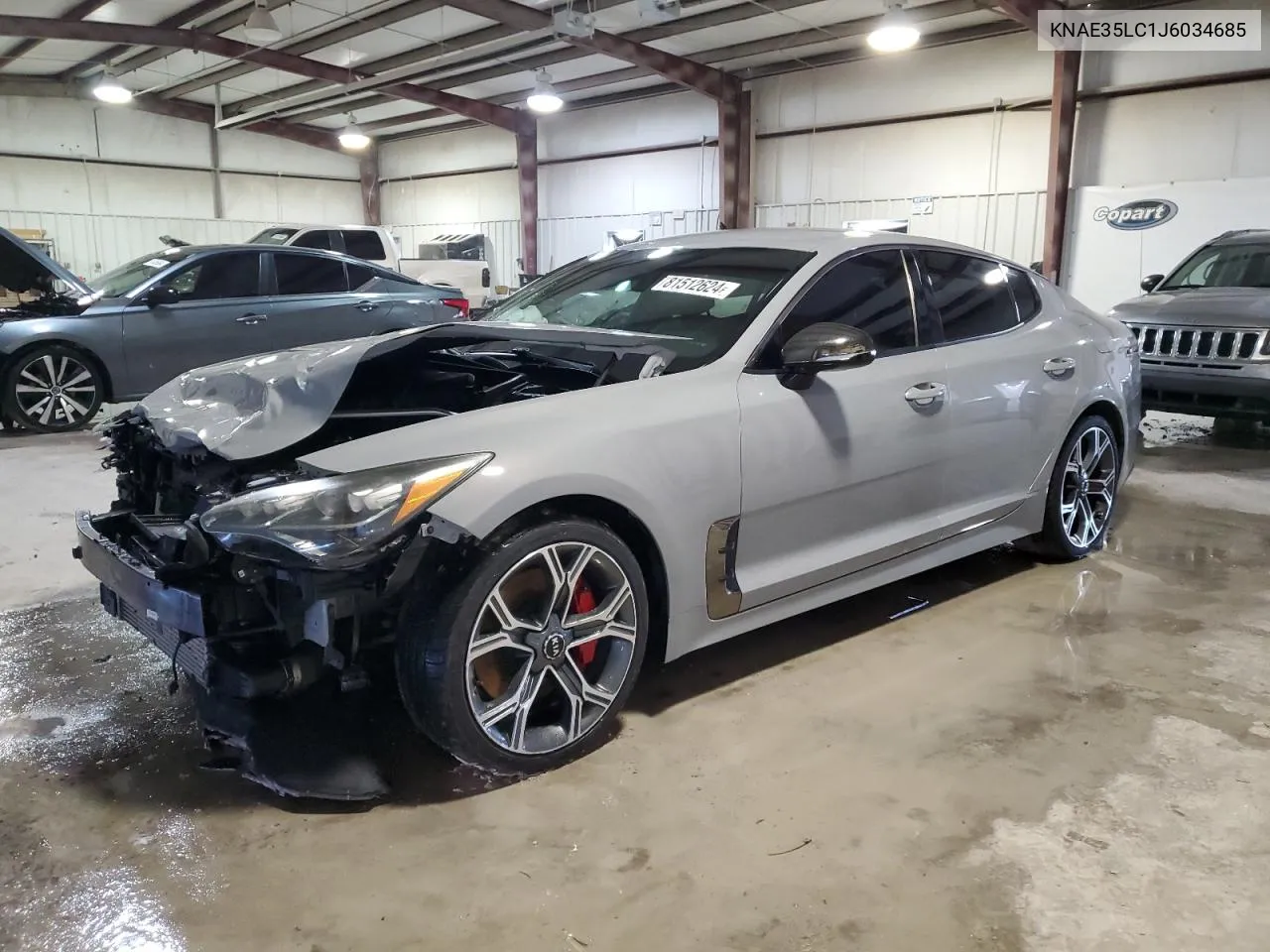 2018 Kia Stinger Gt VIN: KNAE35LC1J6034685 Lot: 81512624