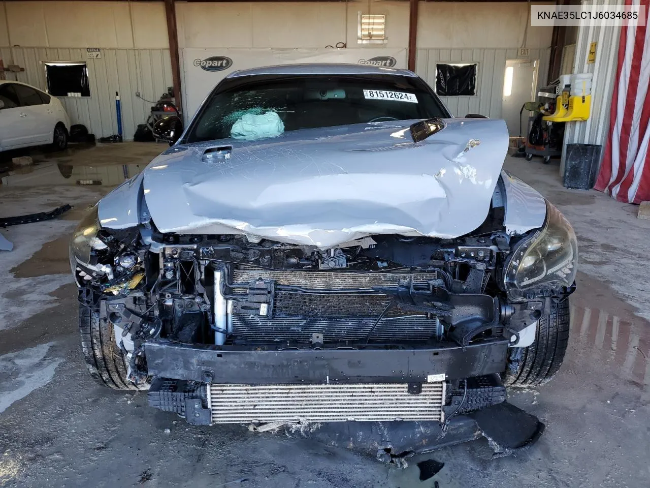 2018 Kia Stinger Gt VIN: KNAE35LC1J6034685 Lot: 81512624