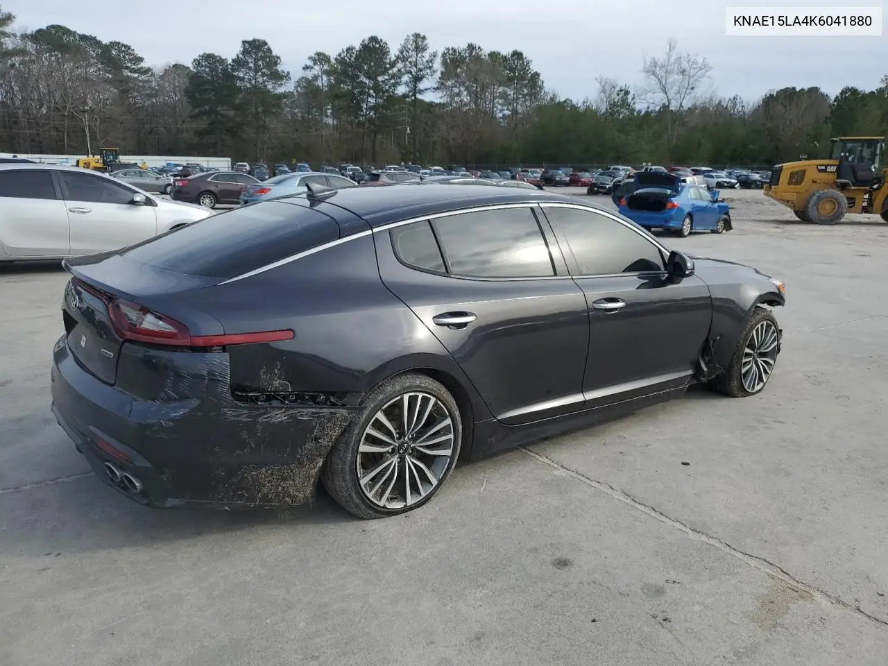 2019 Kia Stinger VIN: KNAE15LA4K6041880 Lot: 46025865