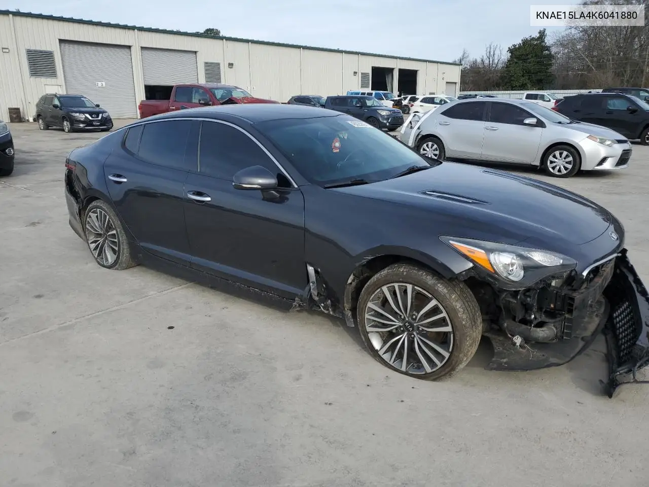 2019 Kia Stinger VIN: KNAE15LA4K6041880 Lot: 46025865