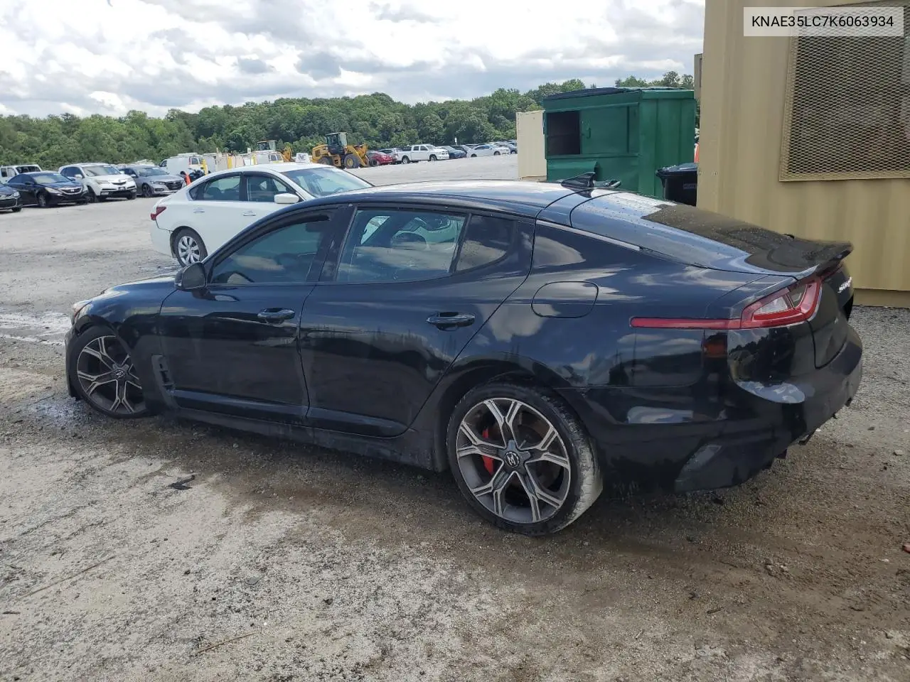 2019 Kia Stinger Gt VIN: KNAE35LC7K6063934 Lot: 60655415