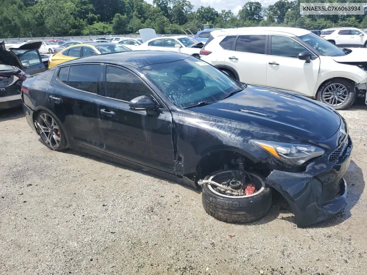2019 Kia Stinger Gt VIN: KNAE35LC7K6063934 Lot: 60655415