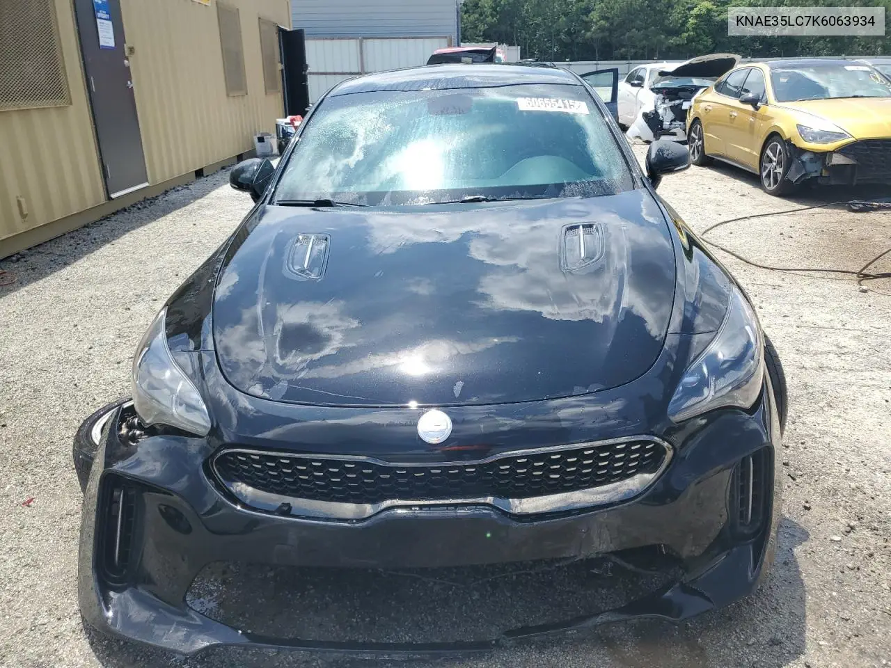 2019 Kia Stinger Gt VIN: KNAE35LC7K6063934 Lot: 60655415