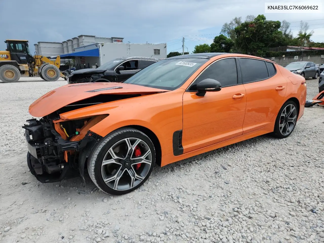 2019 Kia Stinger Gt VIN: KNAE35LC7K6069622 Lot: 62500935