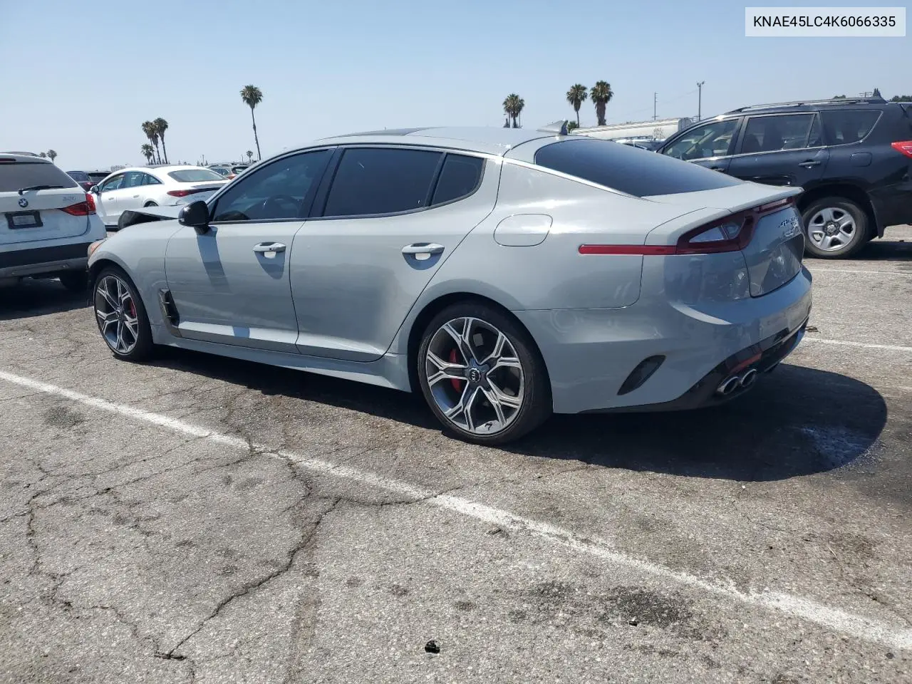 2019 Kia Stinger Gt1 VIN: KNAE45LC4K6066335 Lot: 62715125