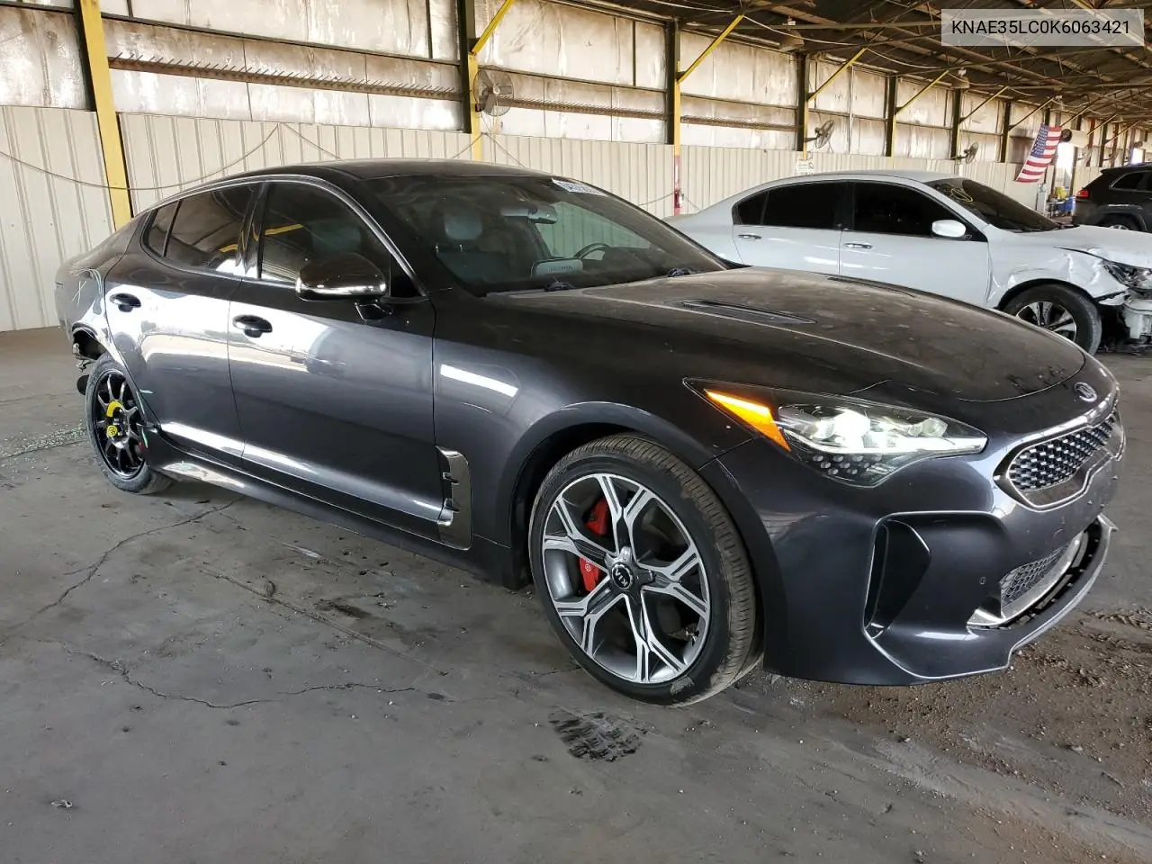 2019 Kia Stinger Gt VIN: KNAE35LC0K6063421 Lot: 64575835
