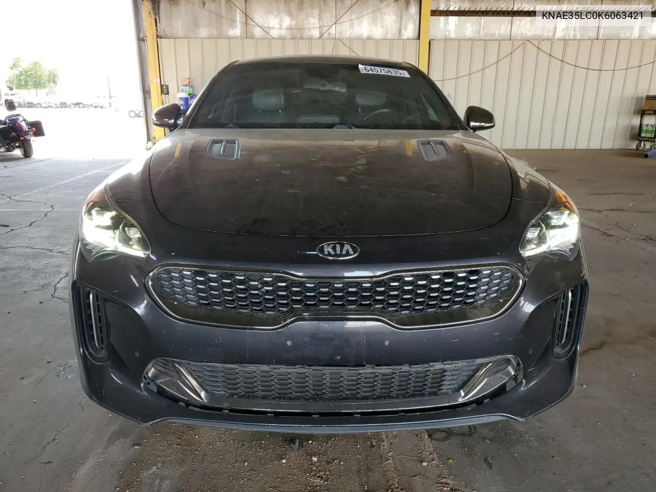 2019 Kia Stinger Gt VIN: KNAE35LC0K6063421 Lot: 64575835
