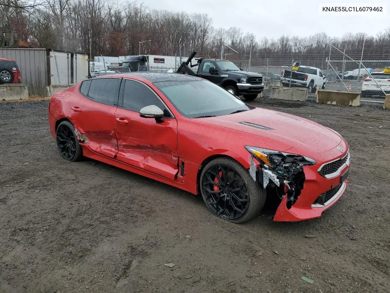 2020 Kia Stinger Gt2 VIN: KNAE55LC1L6079462 Lot: 50094245