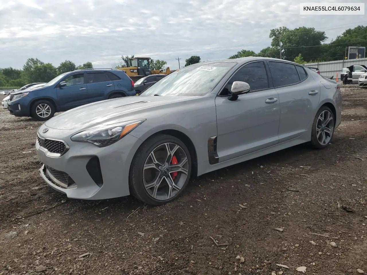 2020 Kia Stinger Gt2 VIN: KNAE55LC4L6079634 Lot: 50203125